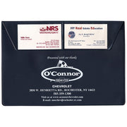 Custom Vinyl Policy Holders - Document Holder Sales Department Alabama Independent Auto Dealers Association Store Standard Navy Blue